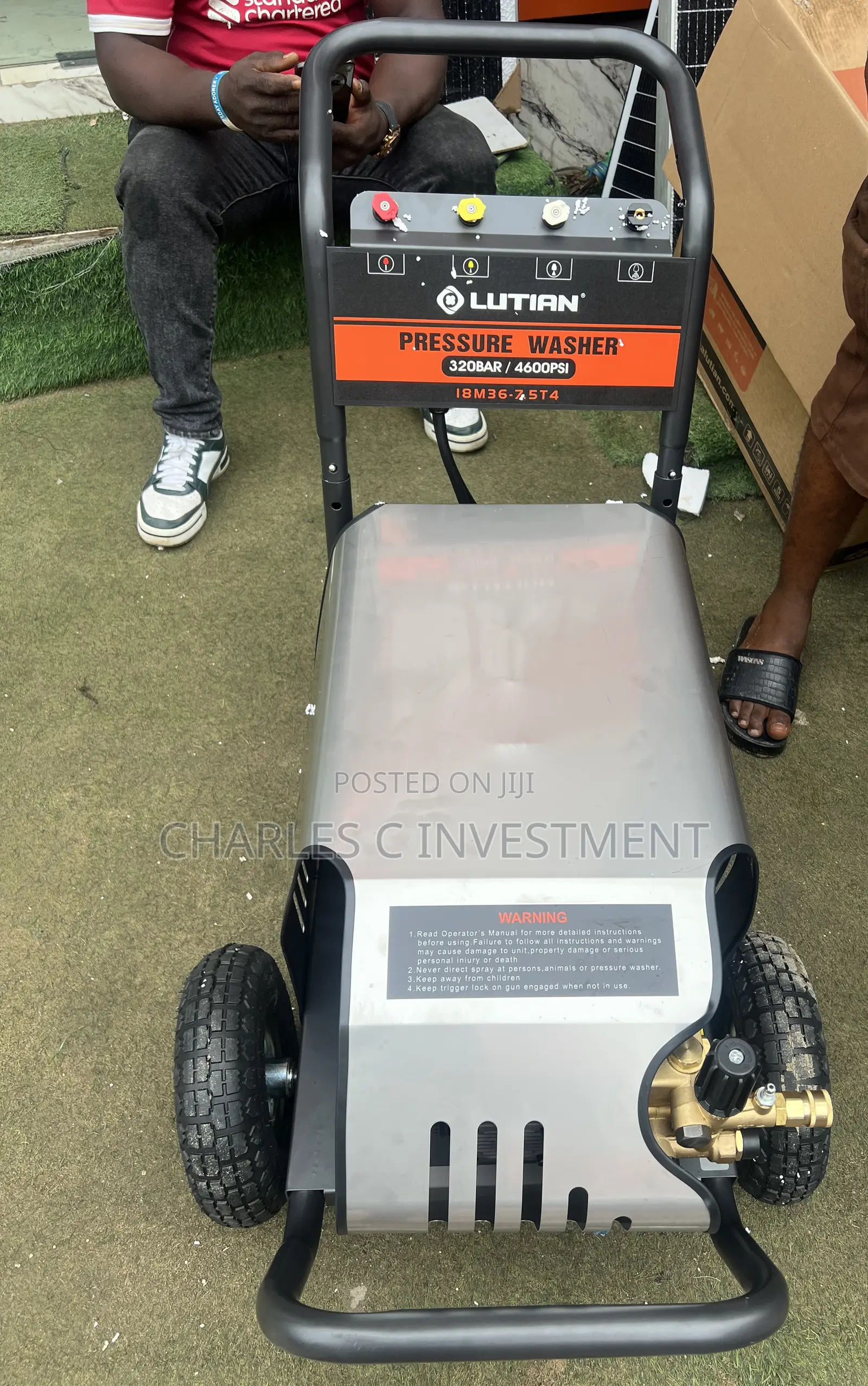Lutian 4600 PSI Heavy Duty Electric High Pressure Washer