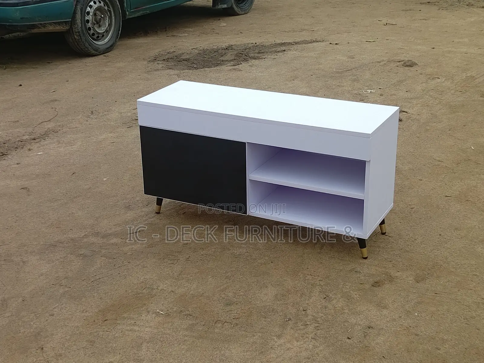 Tvs12 Portable 3ft TV Stand, 43" TV Max