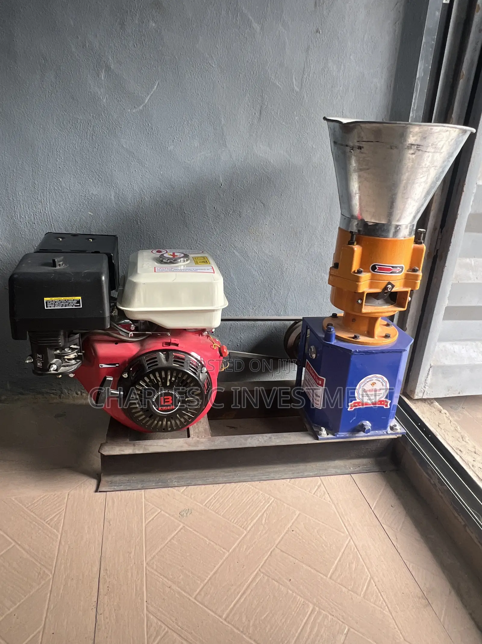 200kg/Hr Animal Feed Pelletizer – High-Output Feed Pelleting Machine