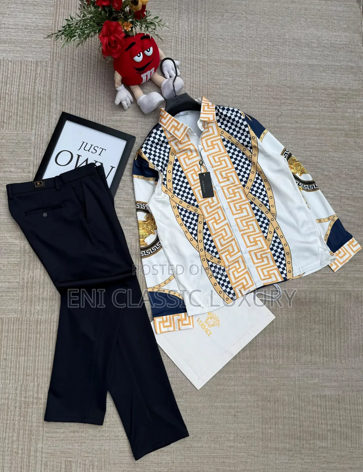 High Demand Luxury Men's Versace Collection Combo Best Quality Well