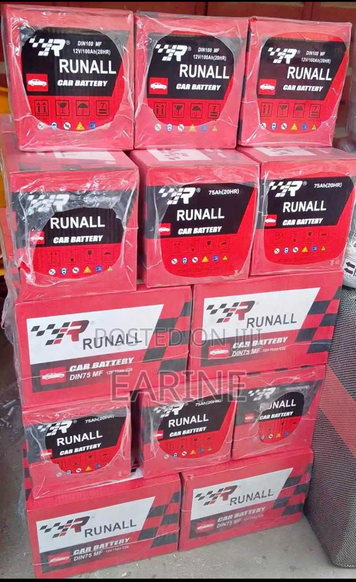 Runall Warranty Car Battery