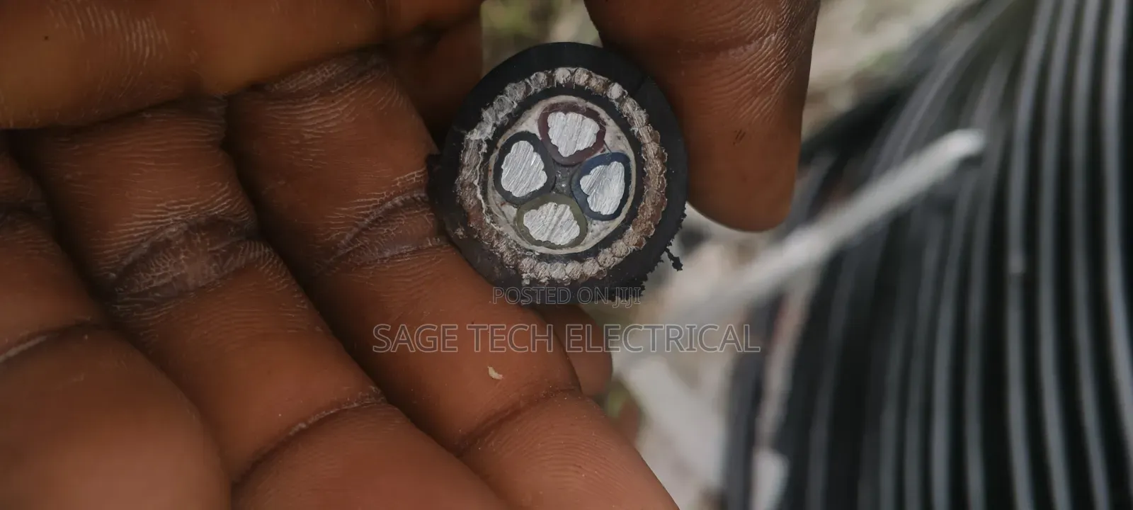 25mm 4core AL/XLPE/SWA/PVC Armoured Cable