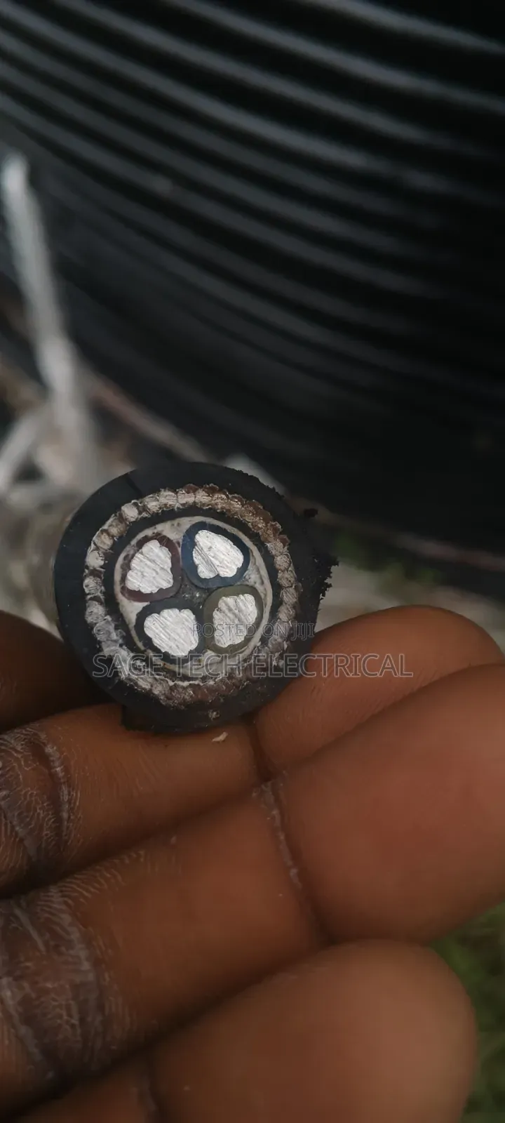 25mm 4core AL/XLPE/SWA/PVC Armoured Cable