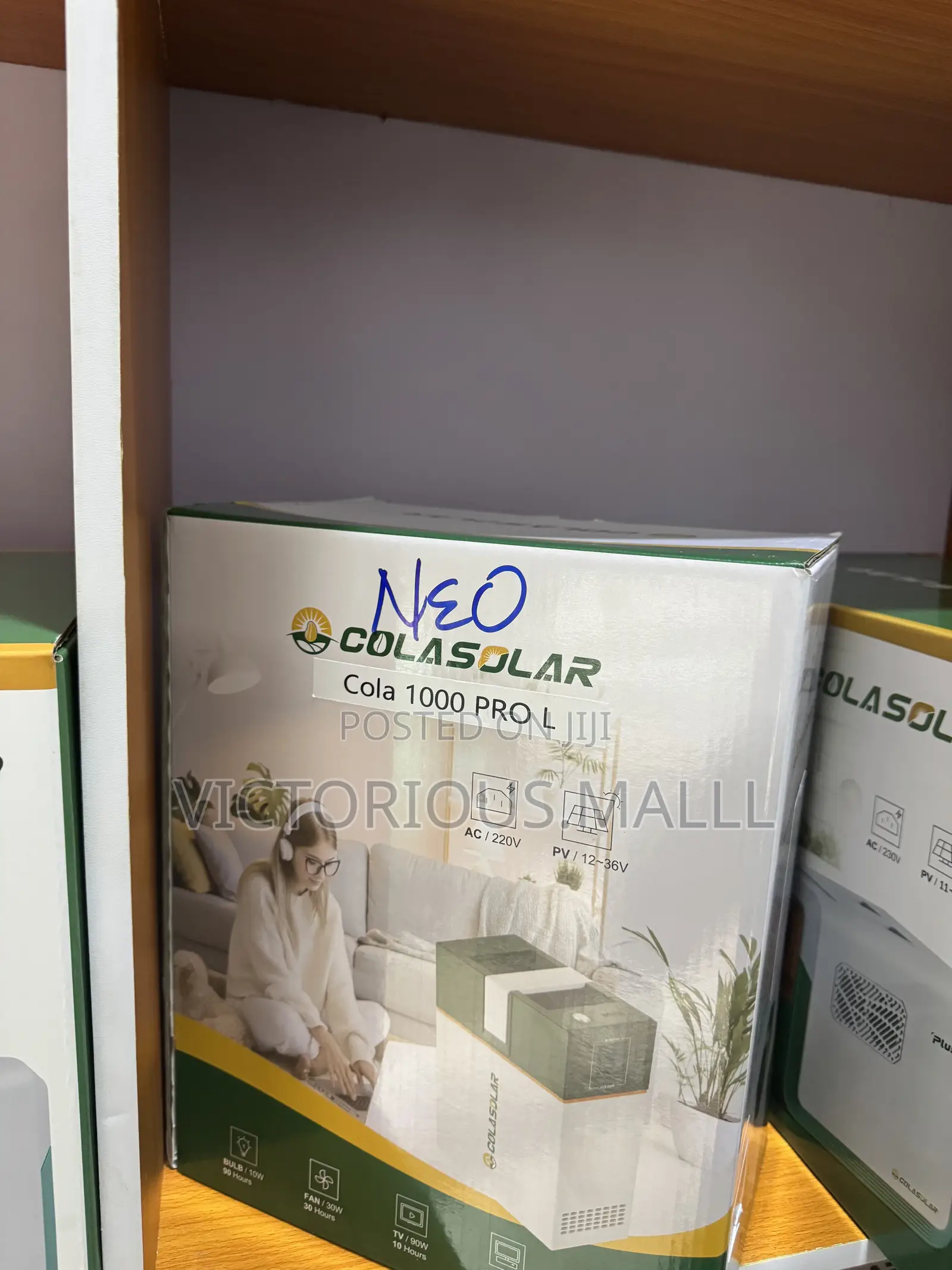 COLASOLAR Cola 1000 Pro L Neo 1kWh Solar Generator 300W