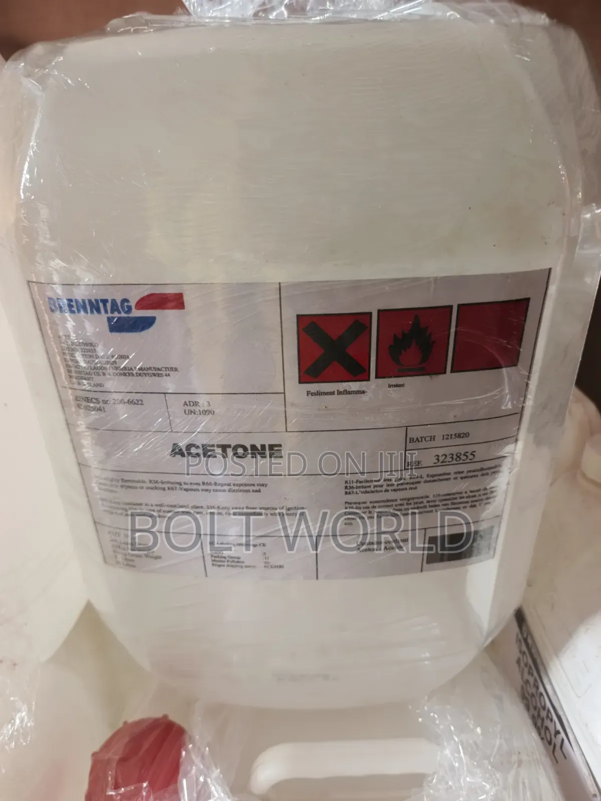 Acetone Bretang 20l