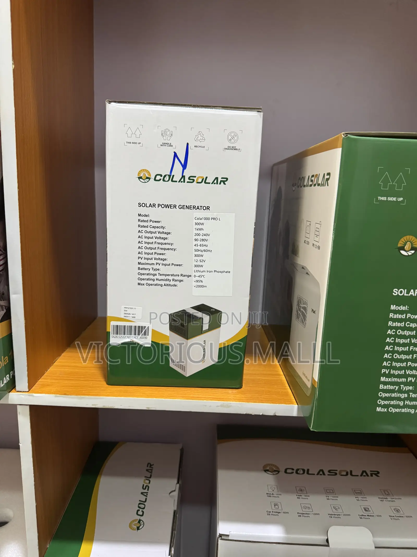 COLASOLAR NEO 1000 Pro 300W Solar Generator