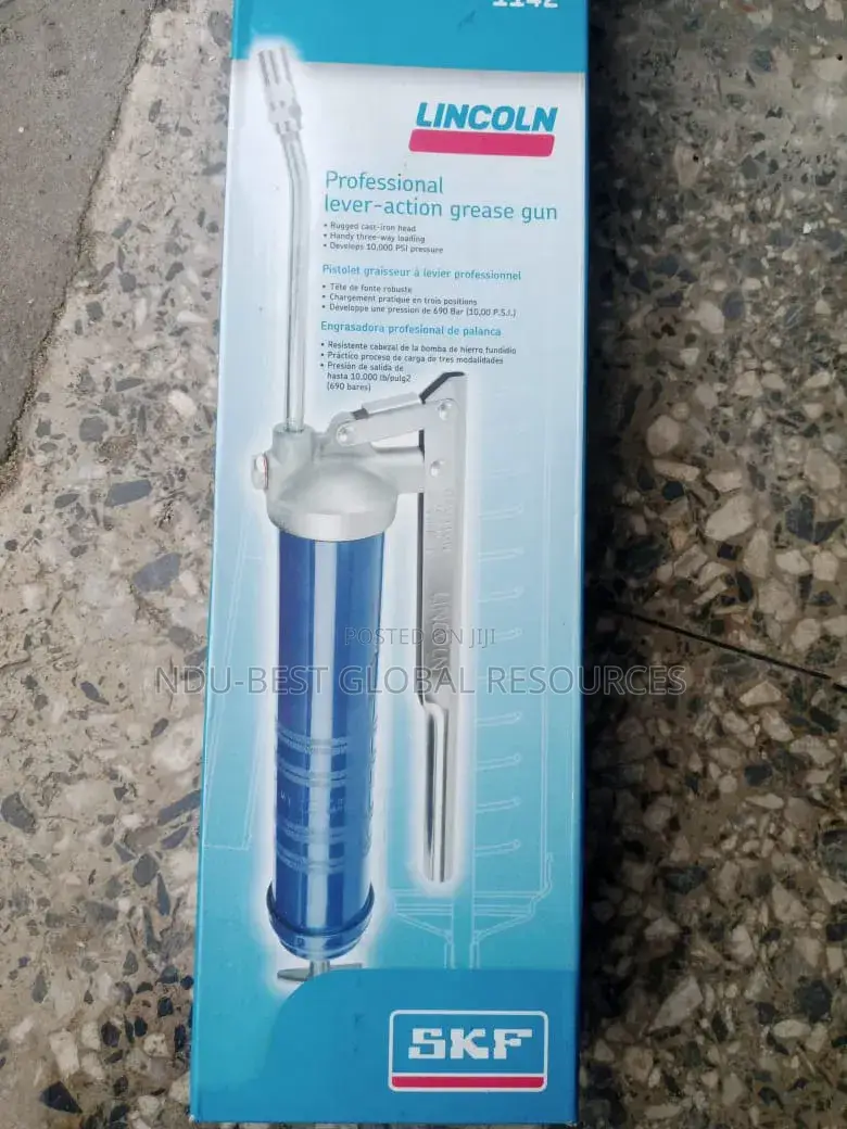 SKF Lincoln Professional Lever-Action Grease Gun (Model 1142)