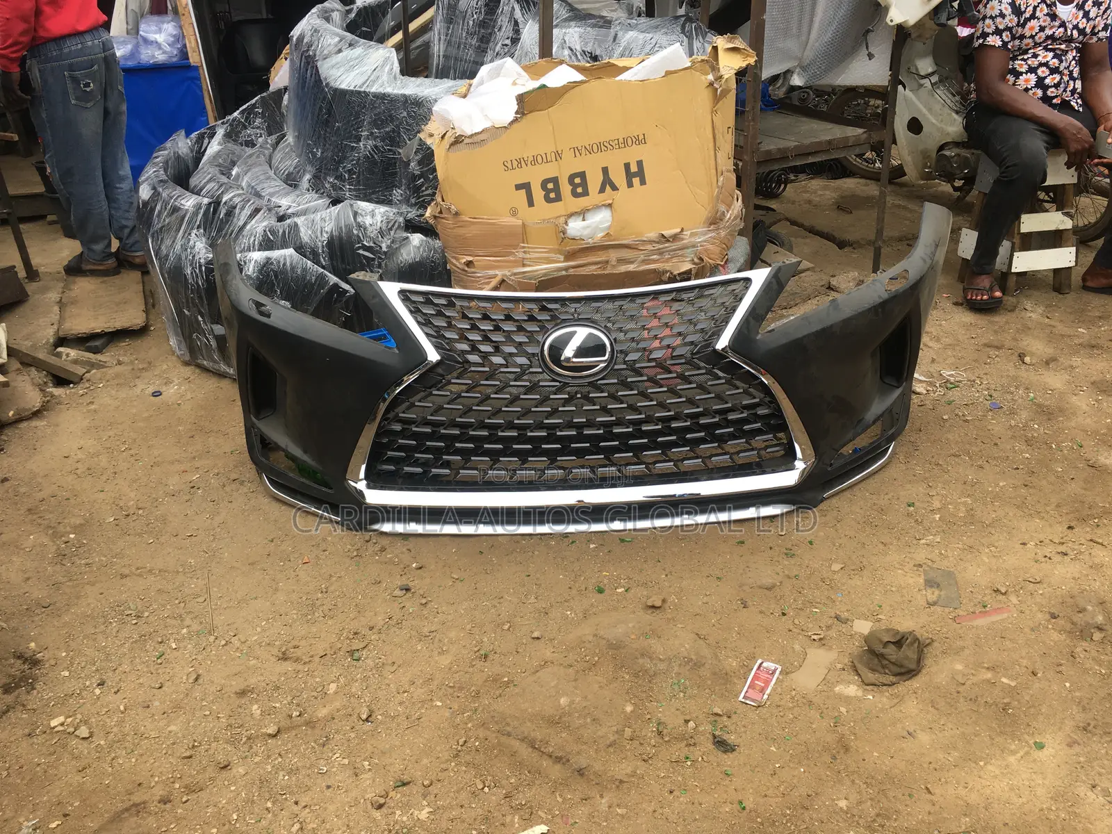 Complete Front Bumper Rx350 2017-2021