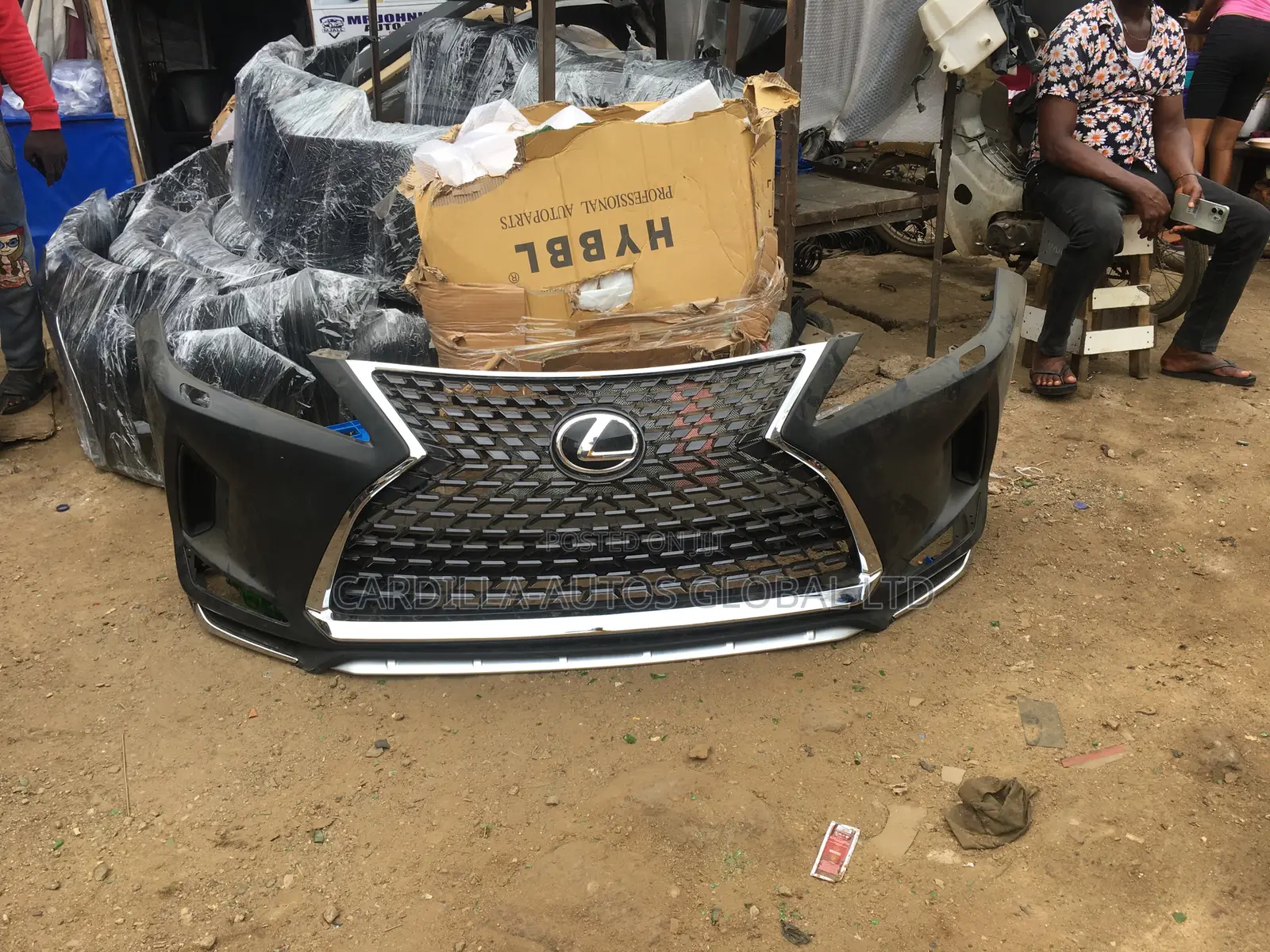 Complete Front Bumper Rx350 2017-2021