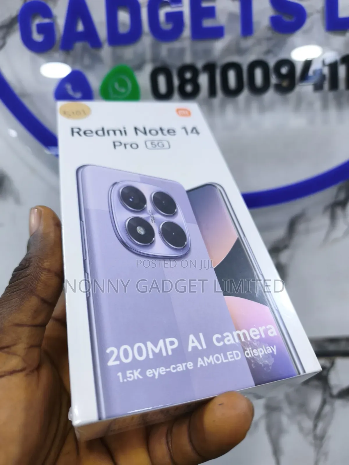 Xiaomi Redmi Note 14 Pro 5G 256 GB Black