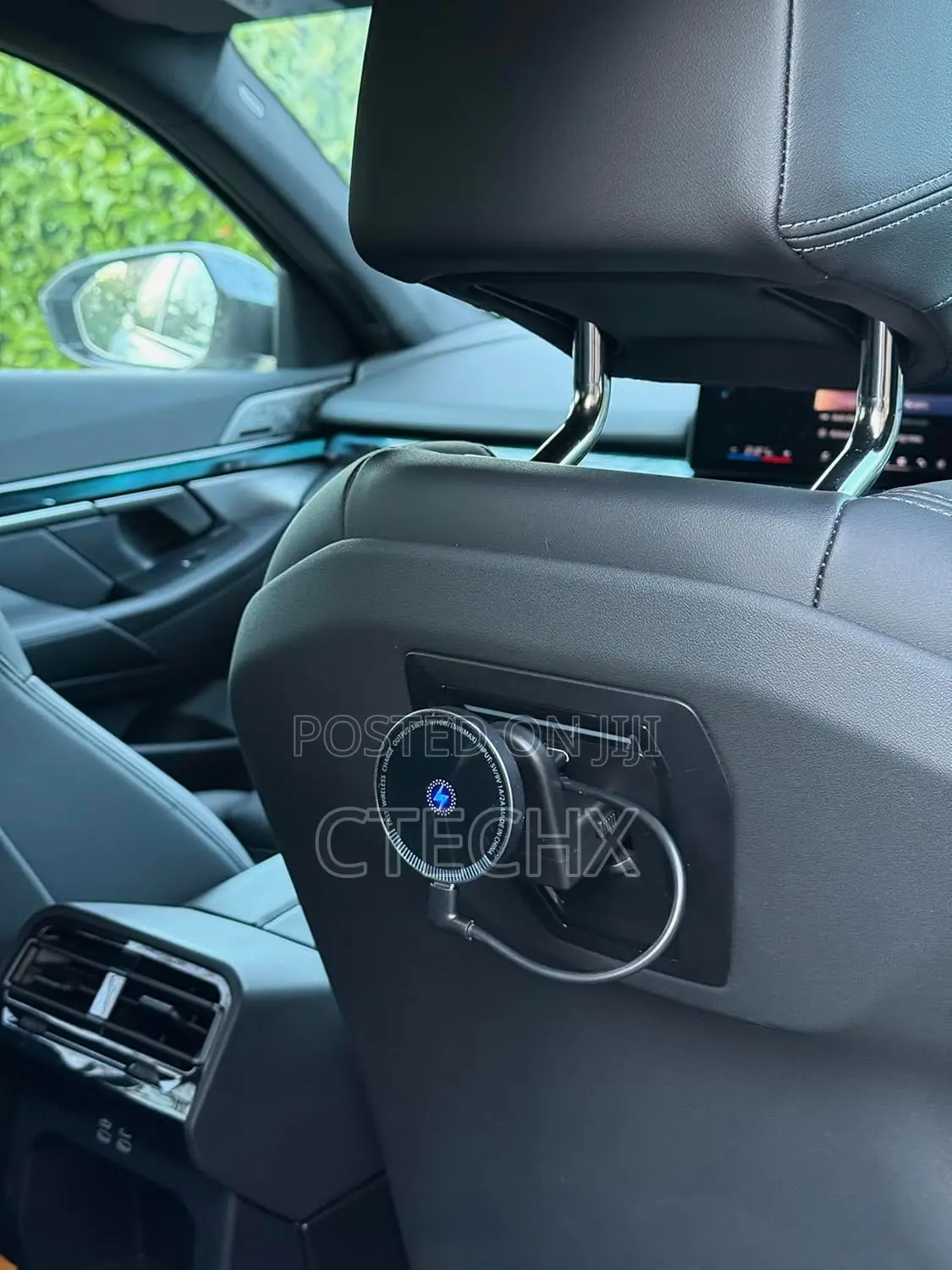 Rear Seat Magnetic Tablet Holder Compatible With BMW- Car Tablet Mount