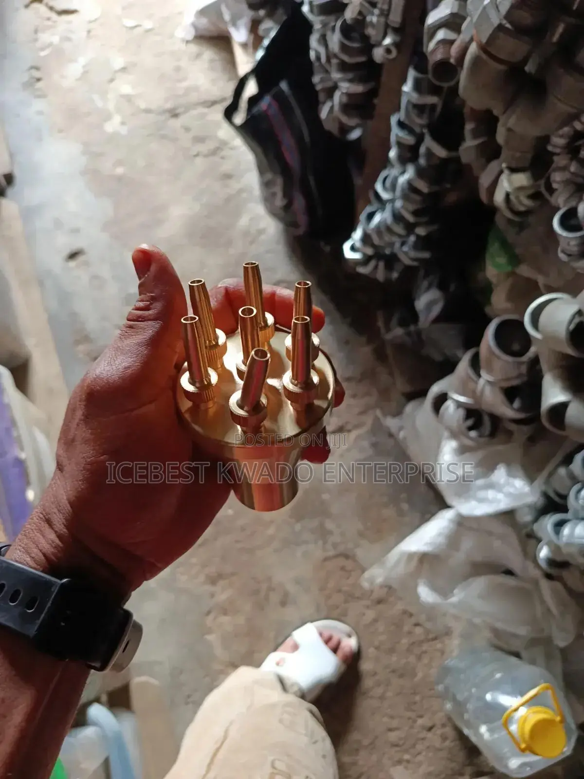 Ask Me for Anything Brass Fittings and Nozzle
