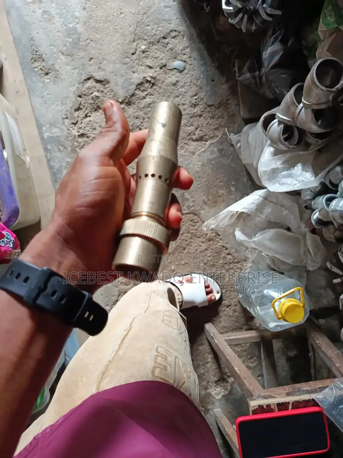 Ask Me for Anything Brass Fittings and Nozzle