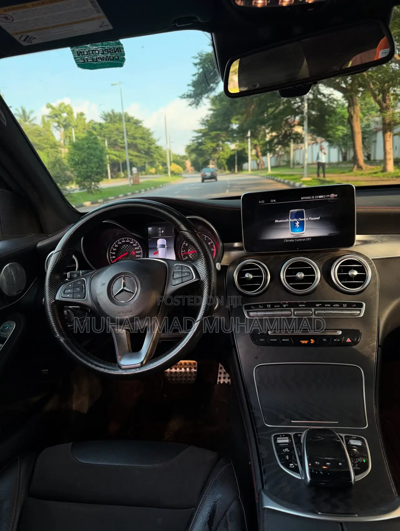 Mercedes-Benz GLC-Class 2017 Blue