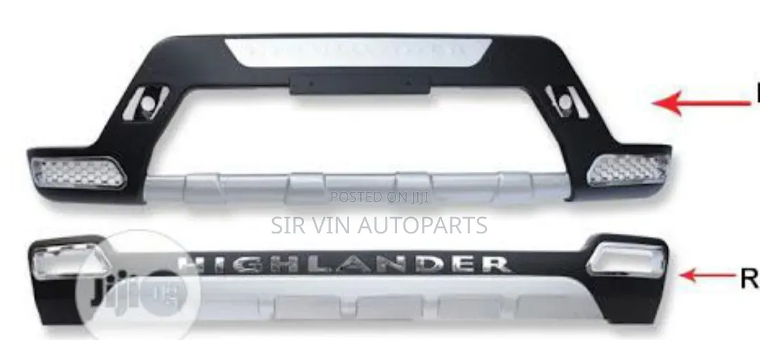 Bumper Guide/Protector Highlander 2012 Front and Back