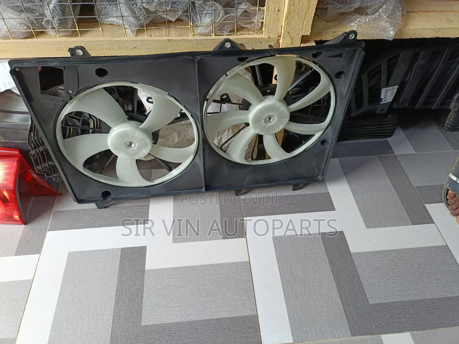 Radiator Fan With Engine Toyota Highlander 2008-2012