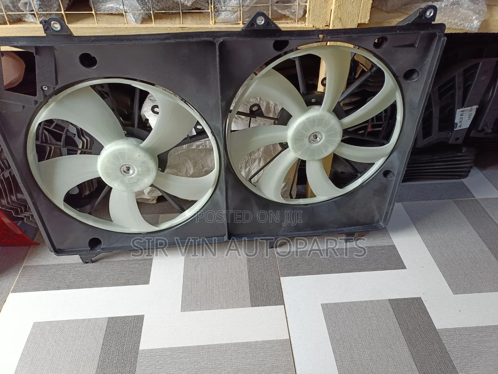 Radiator Fan With Engine Toyota Highlander 2008-2012