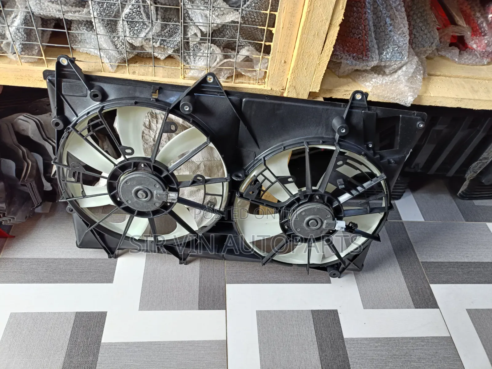 Radiator Fan With Engine Toyota Highlander 2008-2012
