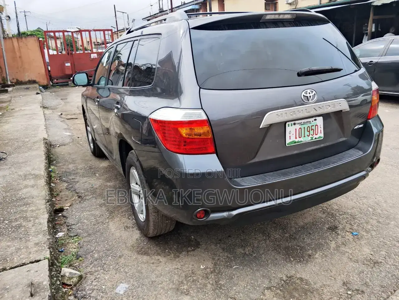 Toyota Highlander 2010 Gray