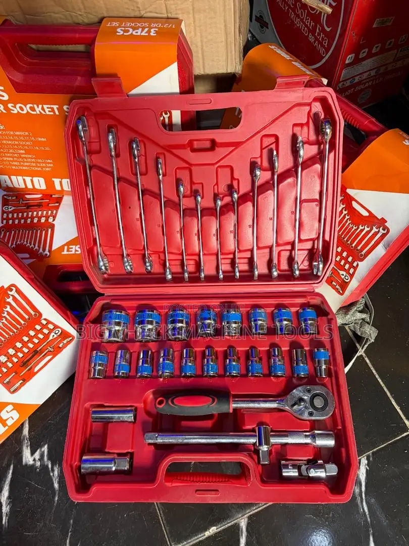 Tool Box Socket Set (37 Pcs)