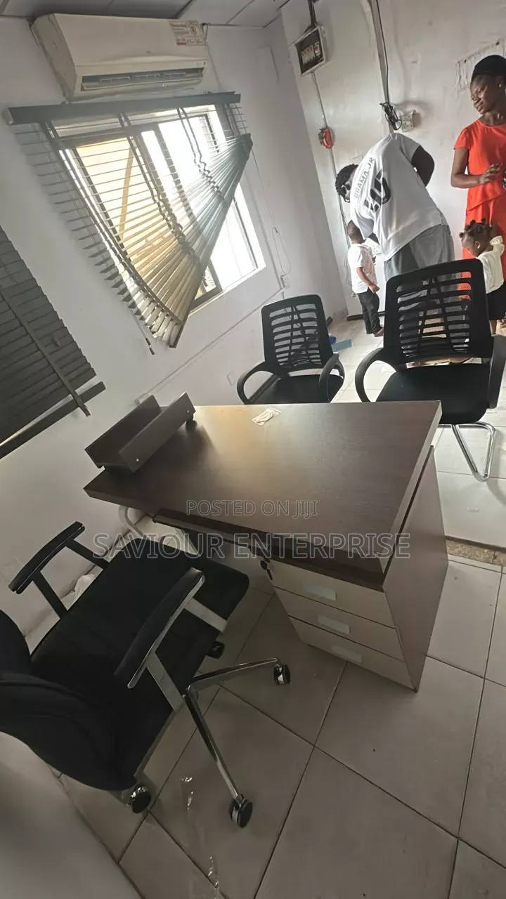 Office Table, Chair and Visitors Chair