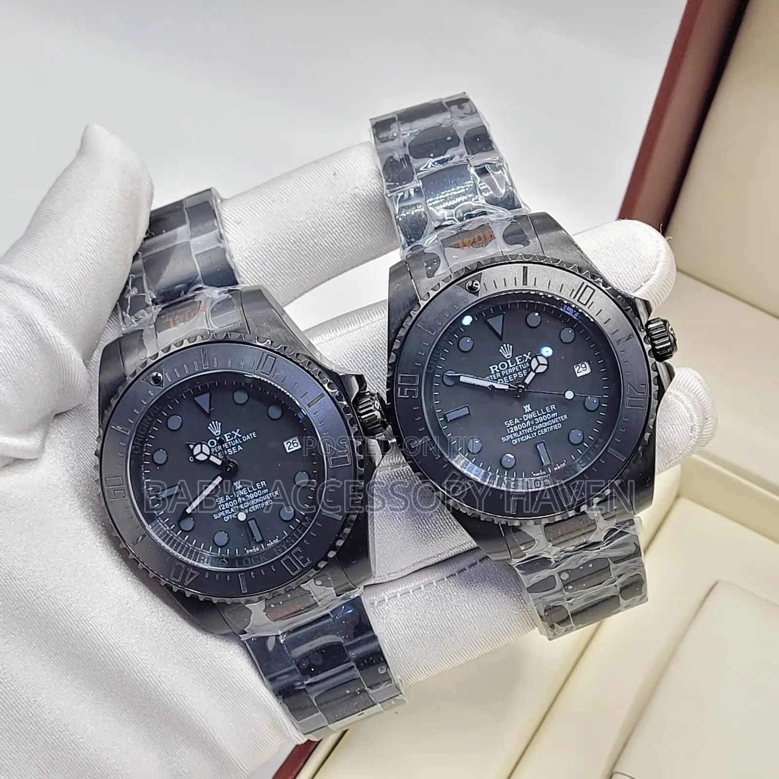 High Quality Black Sea Dweller Rolex Watch