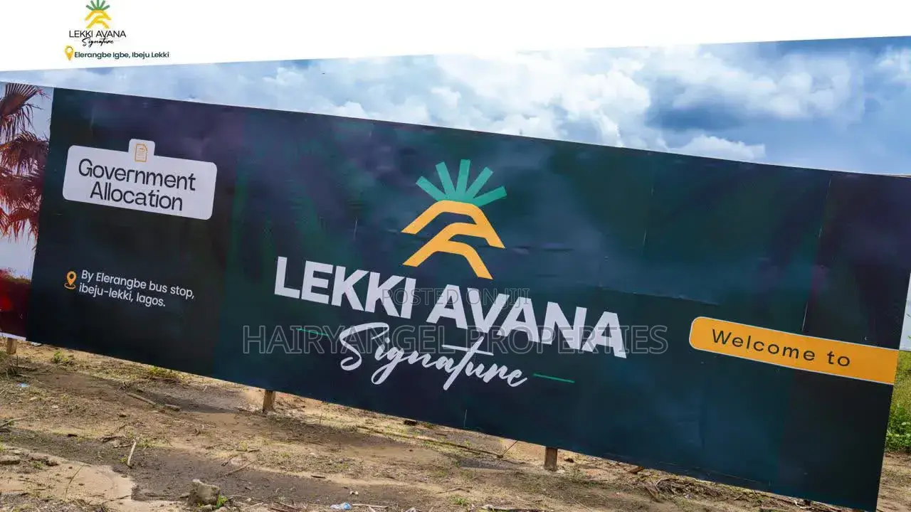 Lekki Avana Signature Resort Palm Estate, Elerangbe Ibeju Lekki Lagos