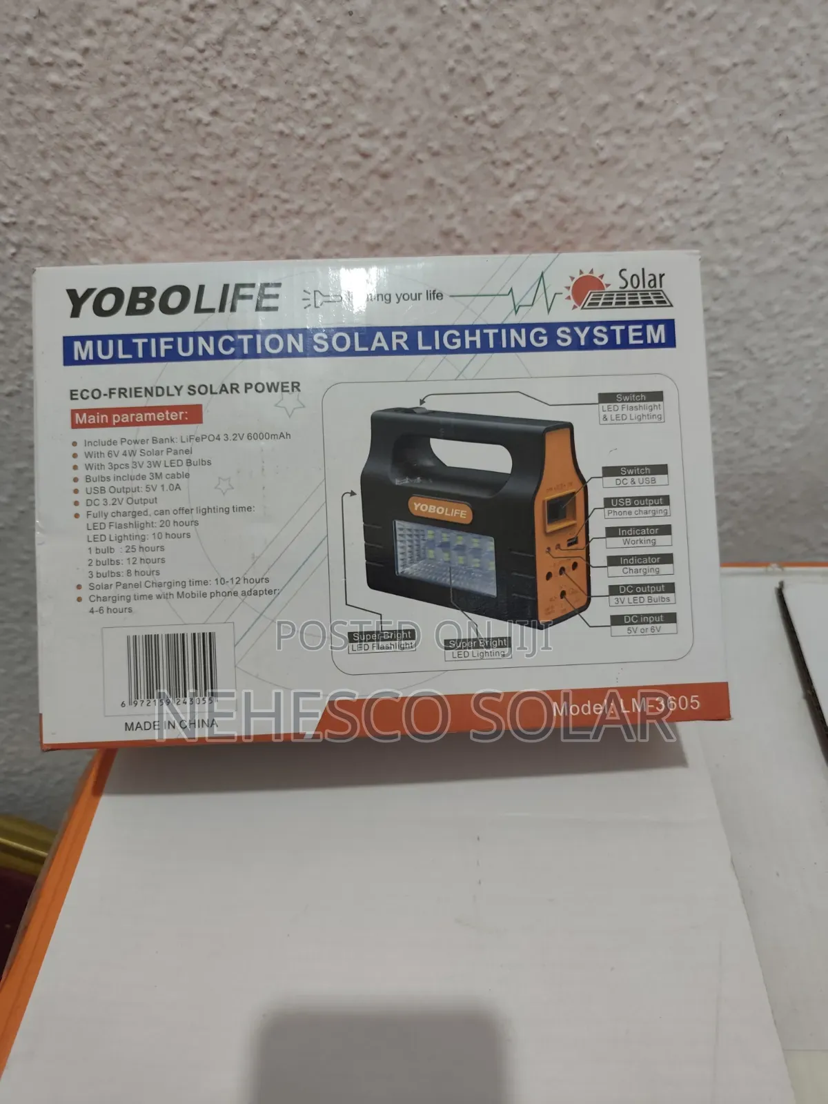 Yobolife LM-3605 Solar Kit – Clean, Quiet Cost-Saving