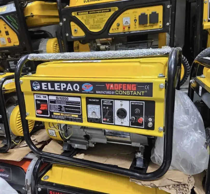 Original Elepaq 4.5KVA SV6800 Petrol Generator