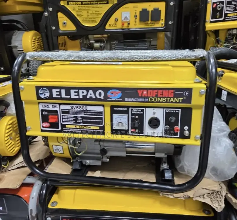 Elepaq SV6800 4.5KVA Strong Reliable Generator