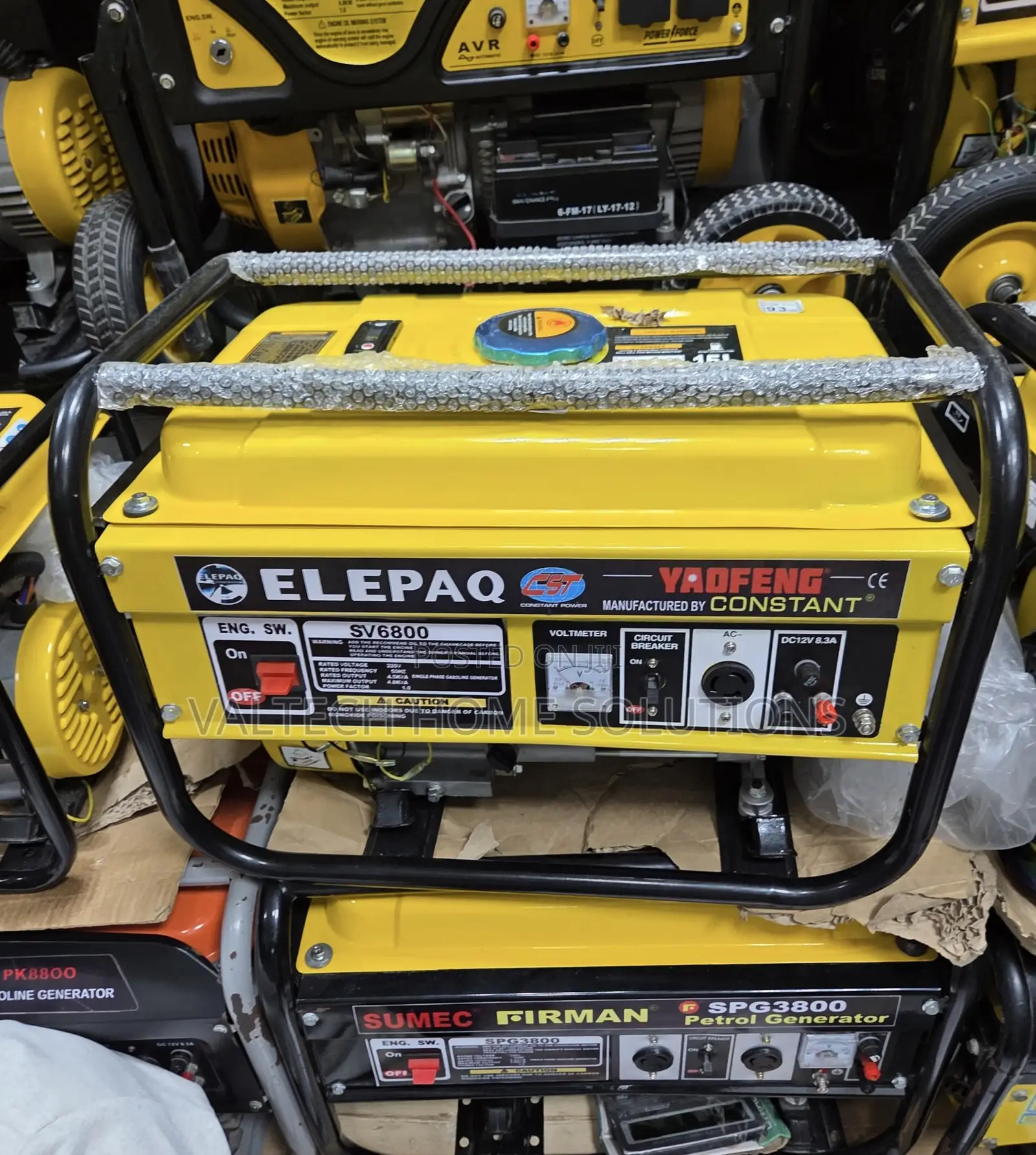 Elepaq SV6800 4.5KVA Home Business Generator