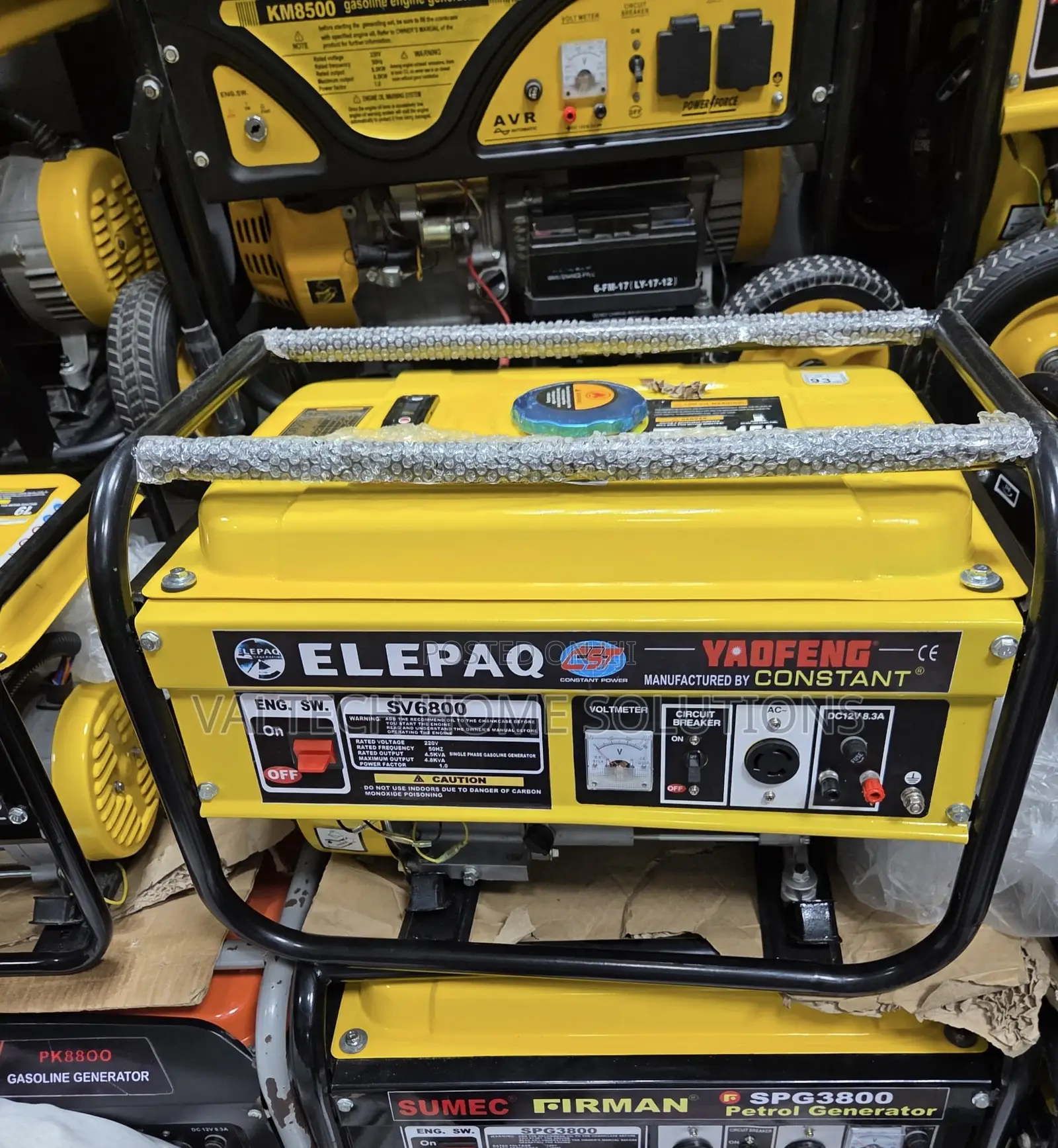 Reliable Elepaq 4.5KVA Petrol Generator