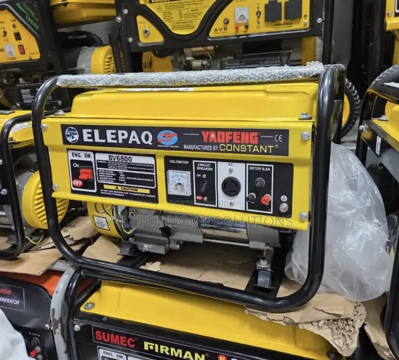 Elepaq 4.5KVA Manual Start Generator for Home Use