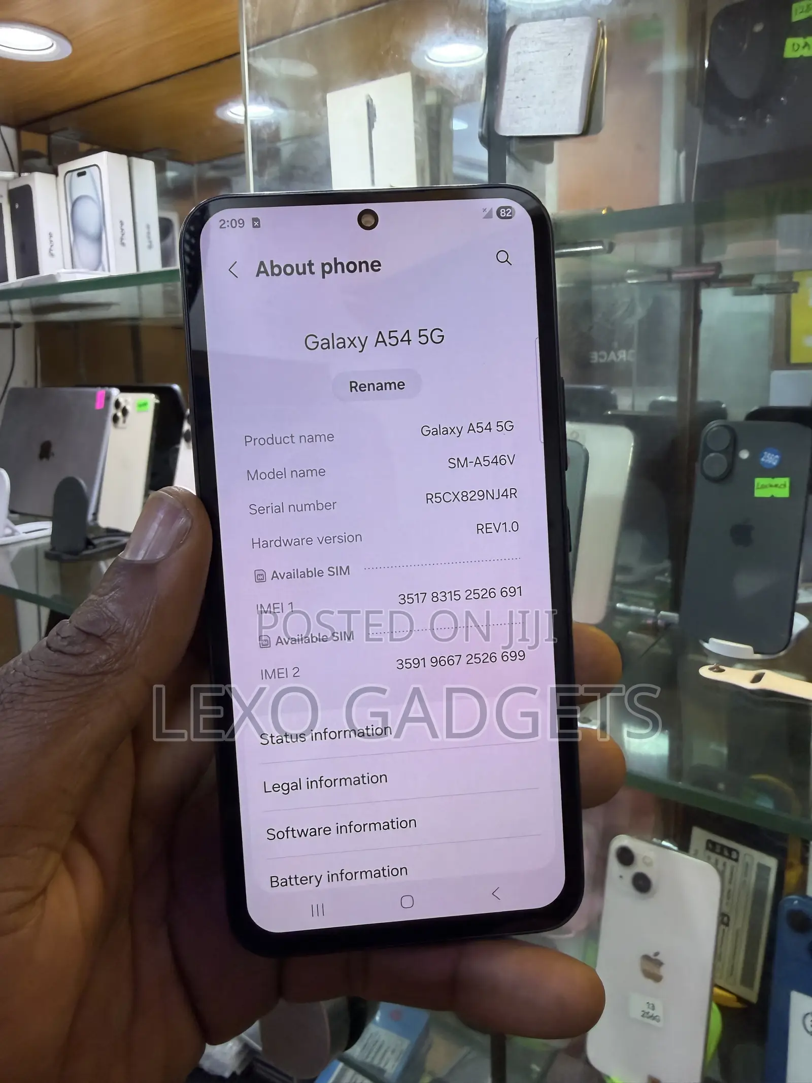 Samsung Galaxy A54 5G 128 GB Black