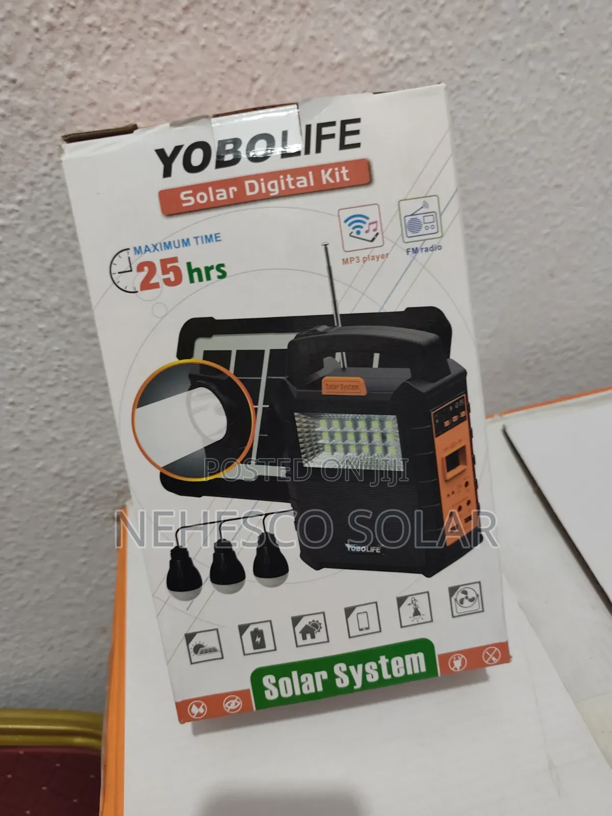 Yobolife Solar Digital Kit – Reliable Backup Light for Your Home