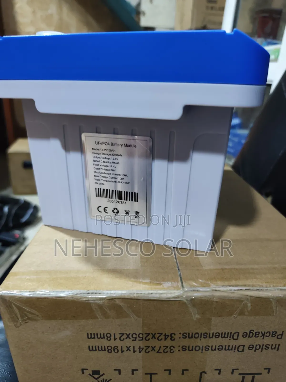 12V 100Ah Solaco Lithium Battery for Solar Inverter