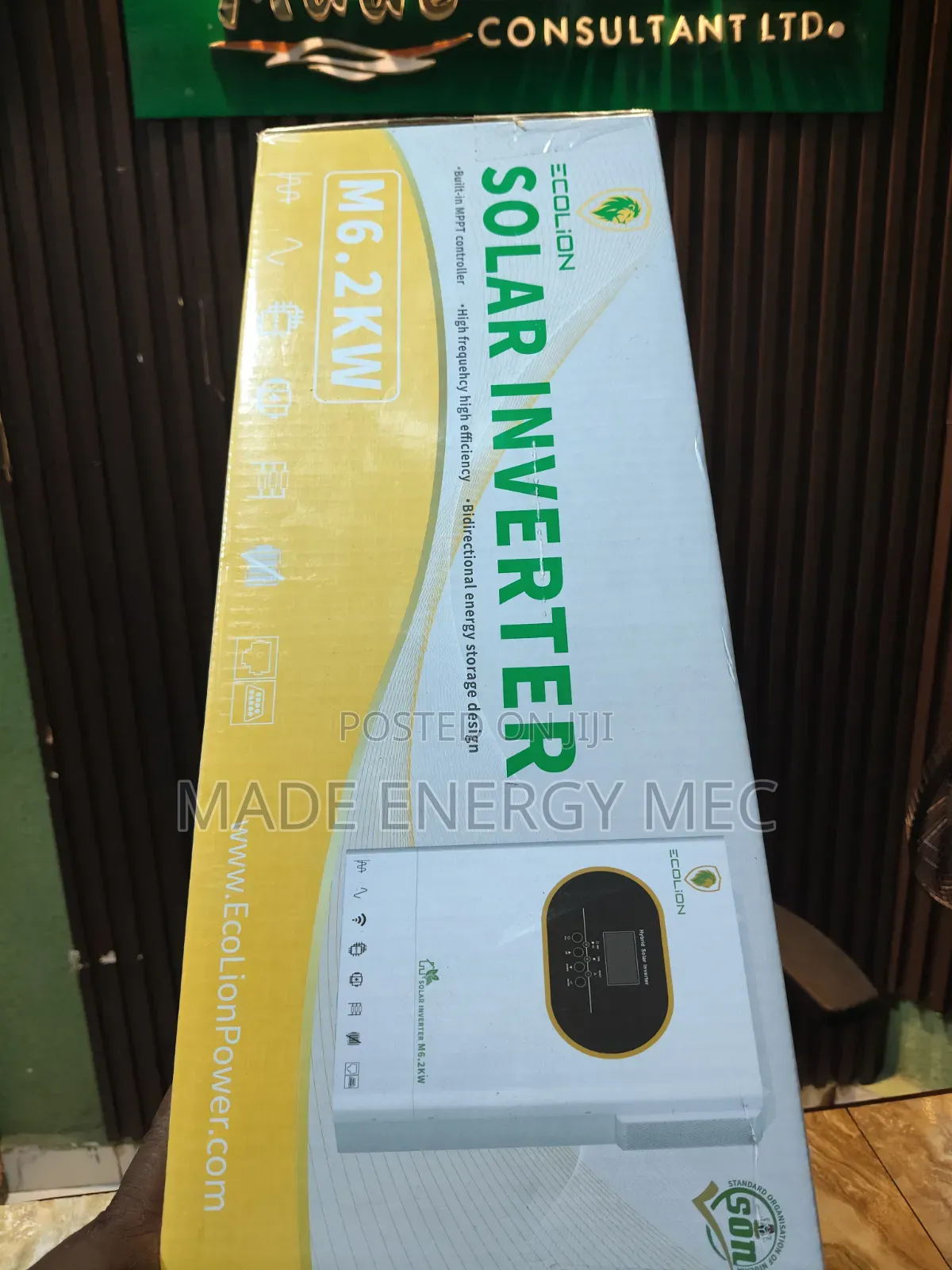  Ecolion M6.2KW 48V Hybrid Solar Inverter – Original Powerful