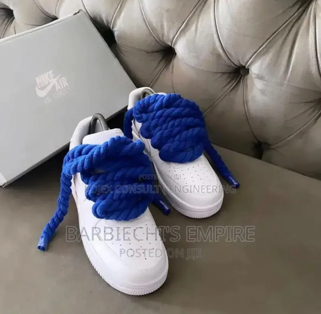 *Original First Grade Nike Airfoce 1 With Chunky Lace