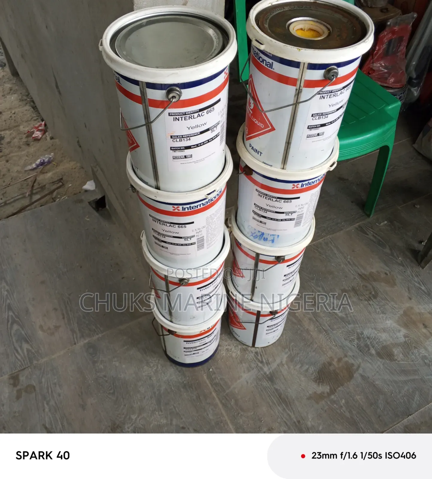 International Interlac 665 Yellow