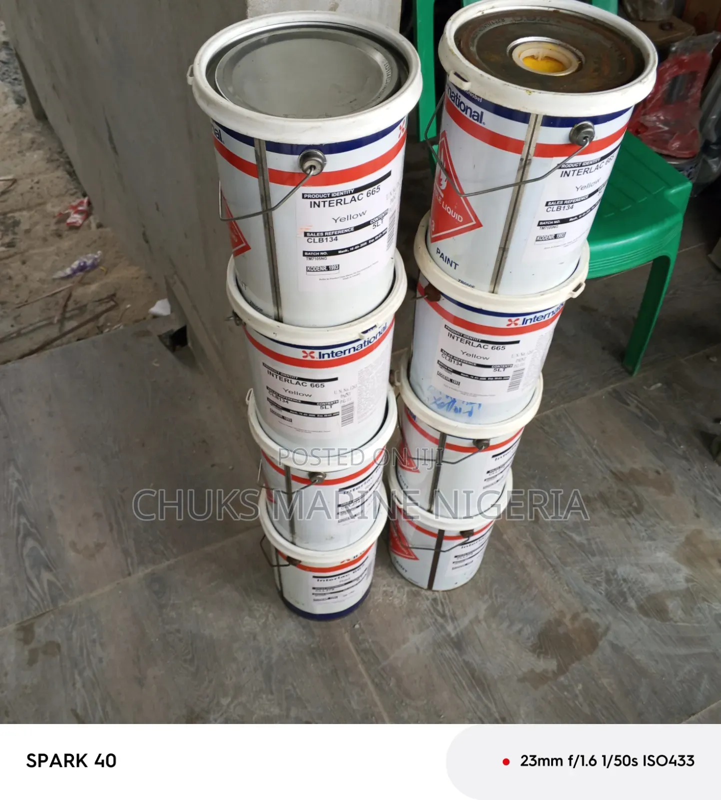 International Interlac 665 Yellow
