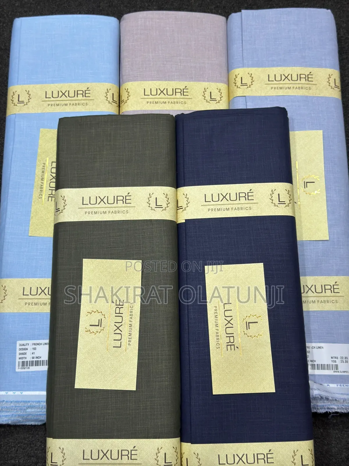 Newly Arrived French Linen #5000 Per Yard