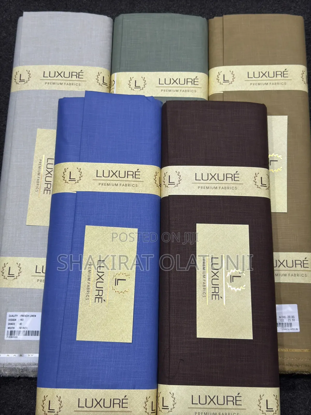 Newly Arrived French Linen #5000 Per Yard