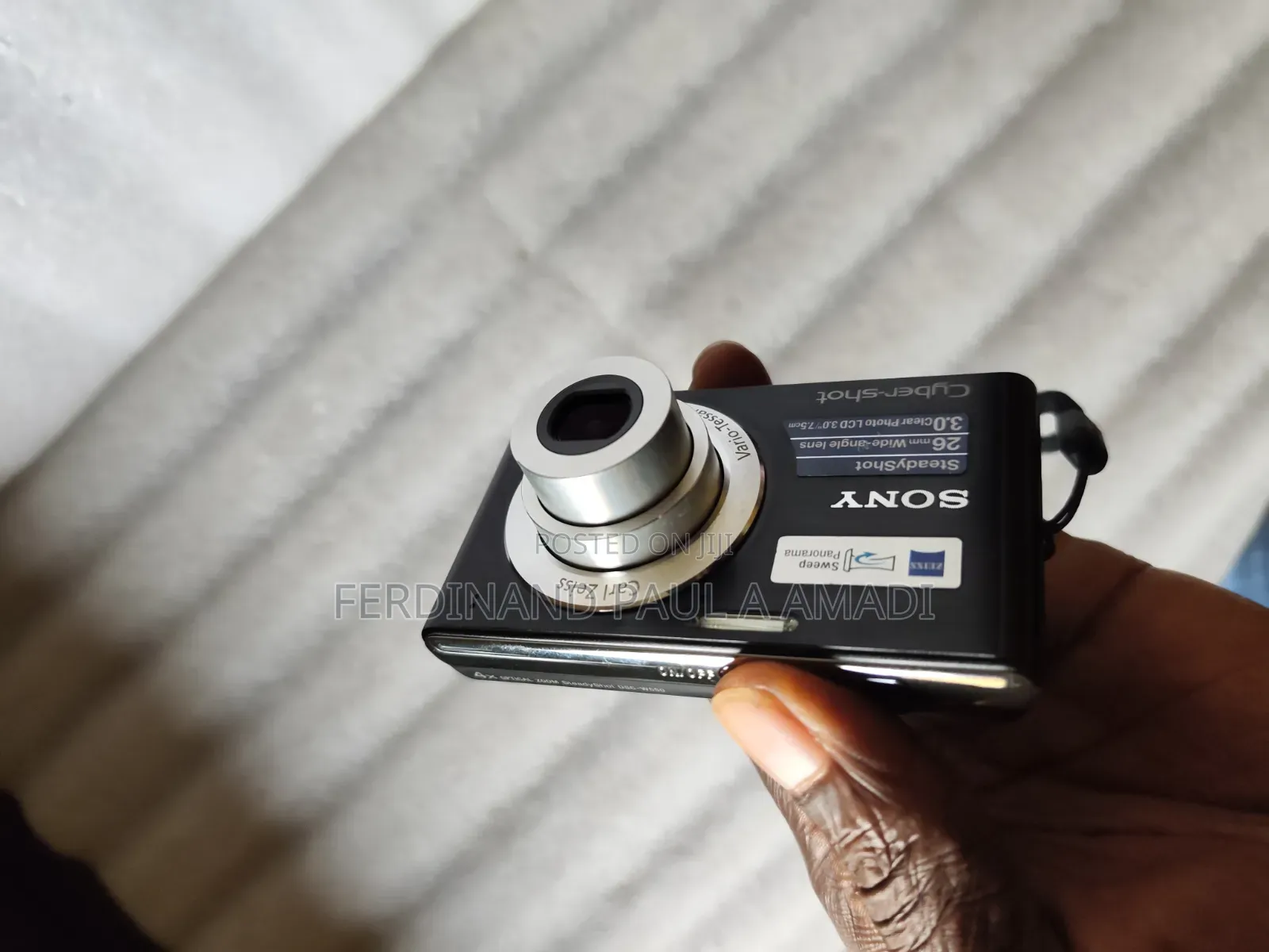 Sony Digital Photo Video Camera for Vintage Passport Snapping