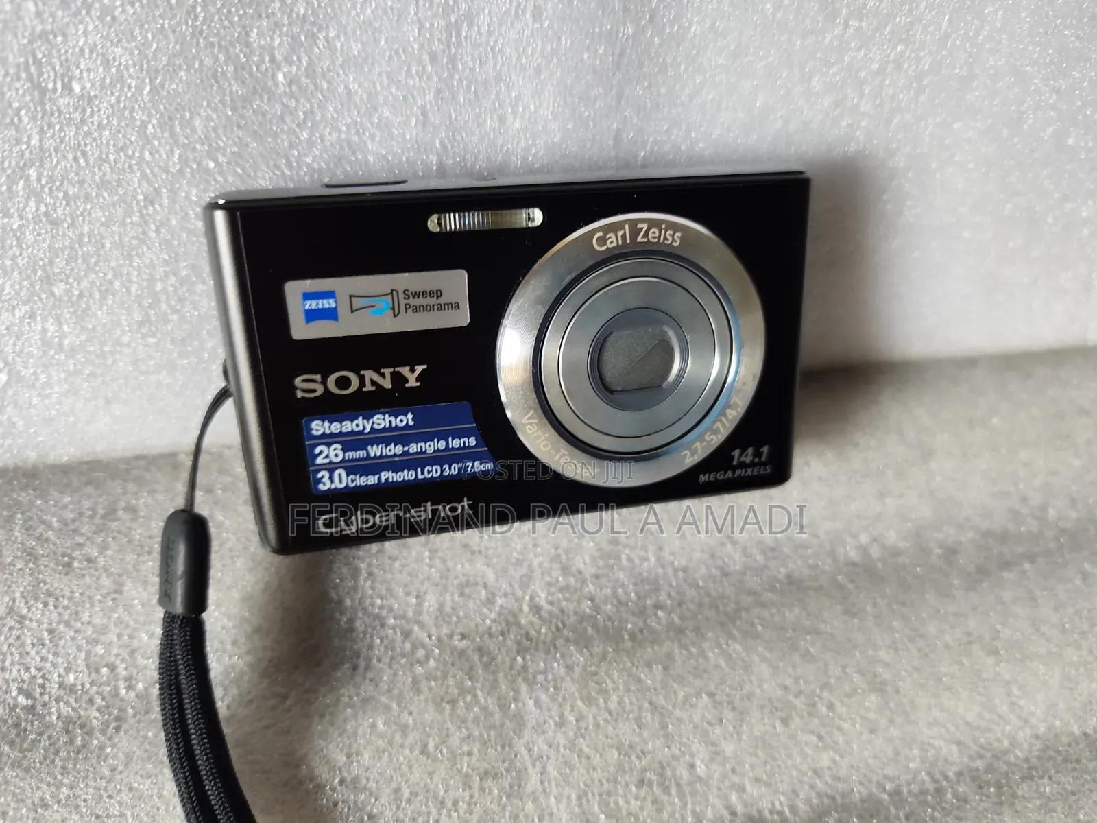 Sony Digital Photo Video Camera for Vintage Passport Snapping
