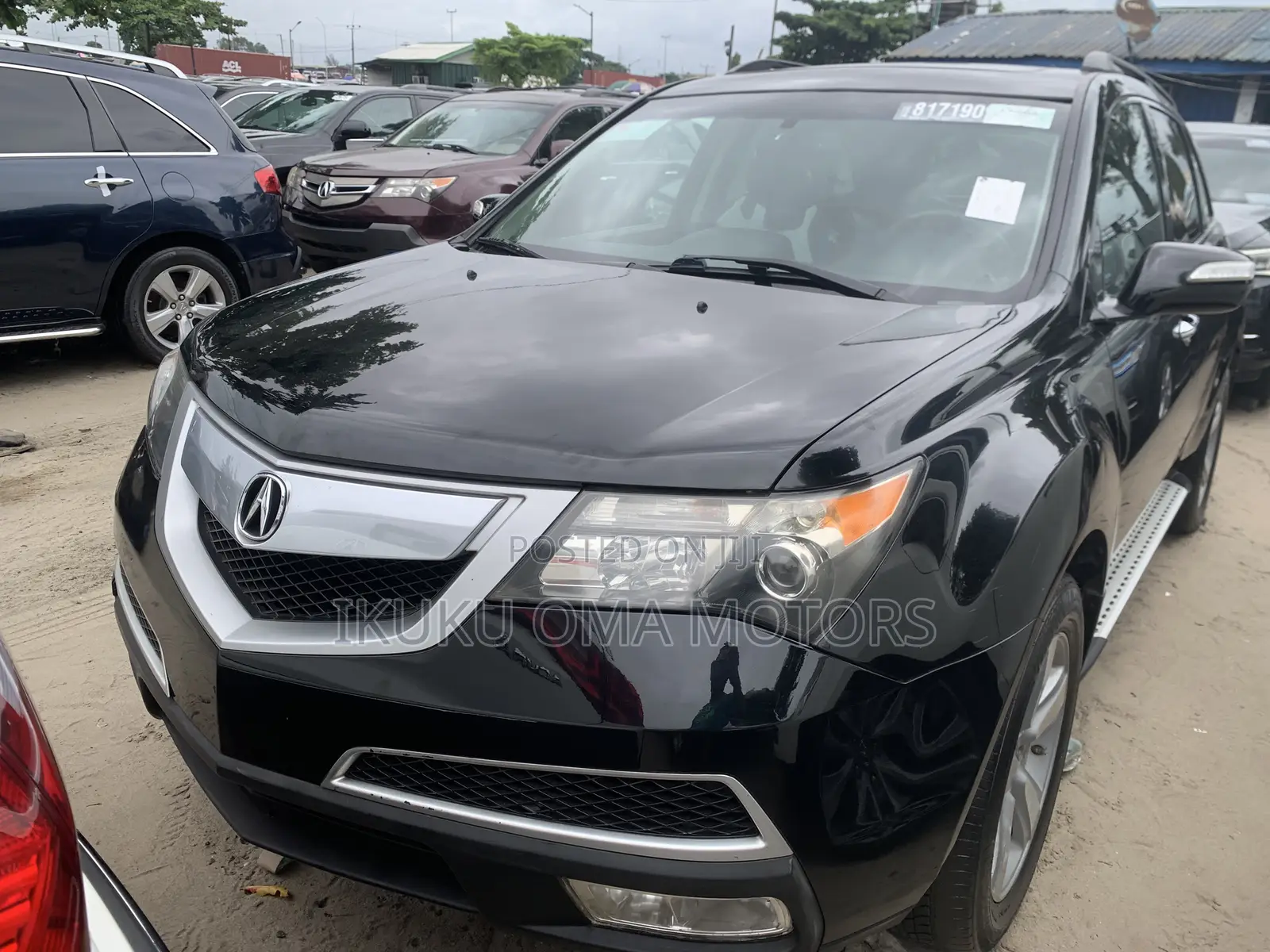 Acura MDX Technology Package SUV AWD (3.7L 6cyl 6A) 2010 Black