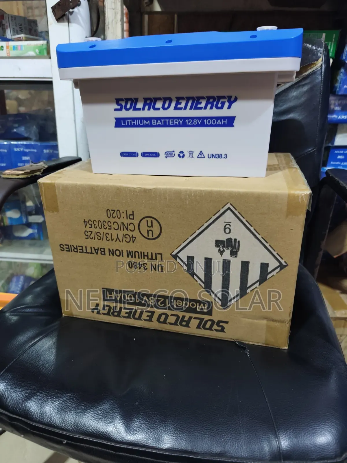 Solaco 12.8V Lithium Battery – Efficient Energy Storage