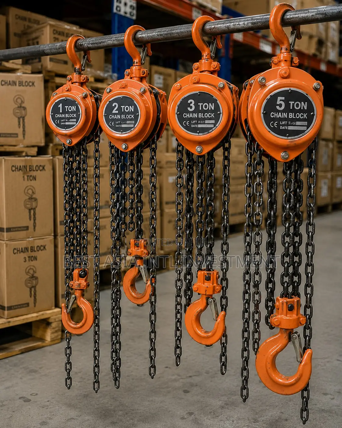 Heavy-Duty Manual Chain Hoist