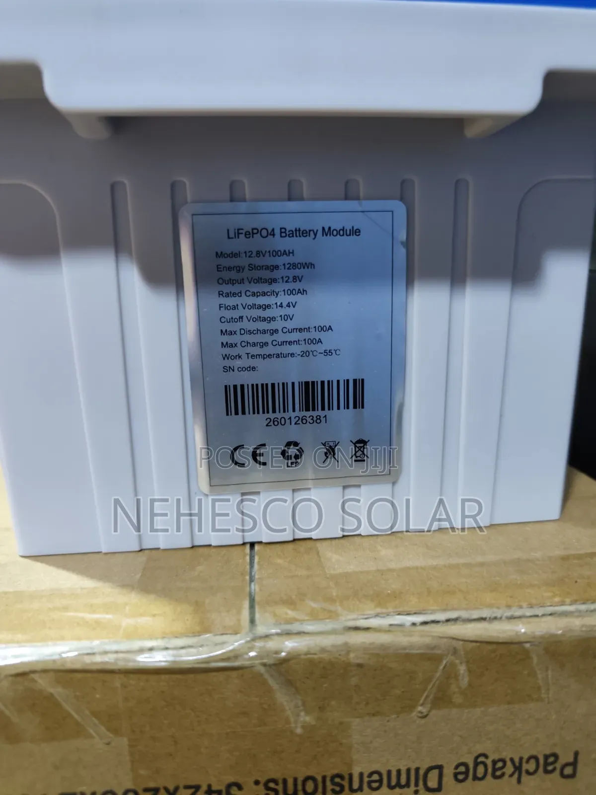 Solarco Energy Lithium Battery – 12.8V 100Ah With BMS