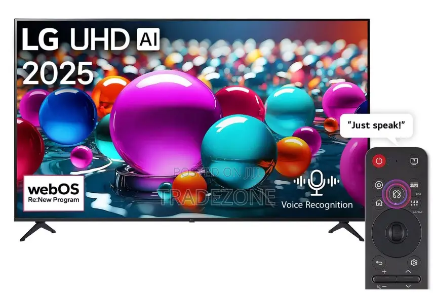 LG 75 Inches 4KUHD SmartTelevision With AI Magic Remote | 75UA850006LA