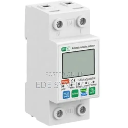 Tuya Wifi Smart Circuit Breaker - Automatic Over/Under Voltage Protect